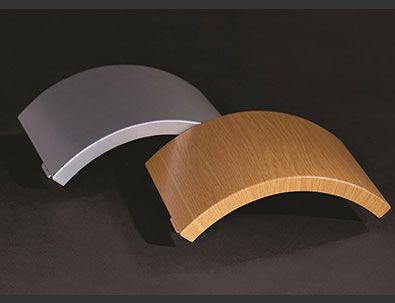 2.0mm木紋弧形鋁單板
